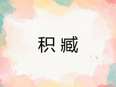 积臧