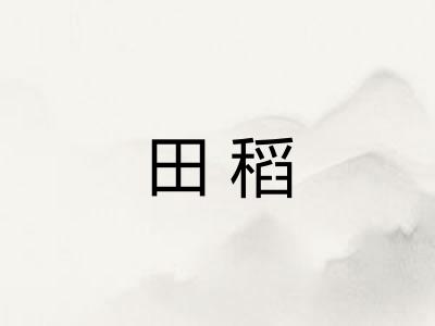 田稻