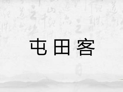 屯田客