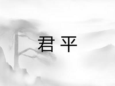 君平