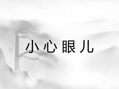 小心眼儿