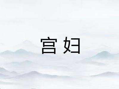 宫妇