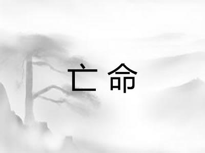 亡命