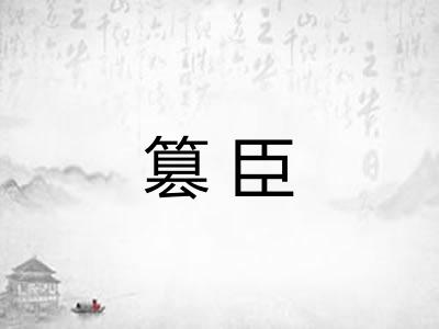 篡臣