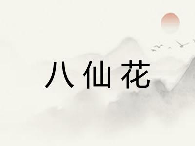 八仙花
