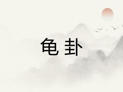 龟卦