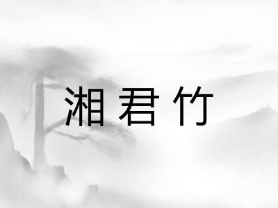 湘君竹