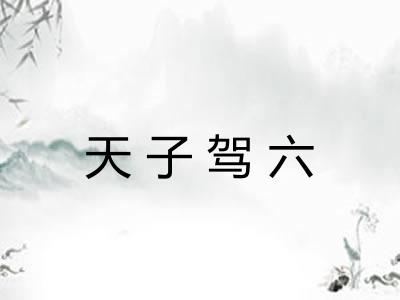 天子驾六