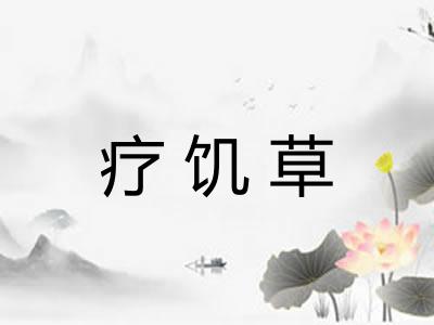 疗饥草