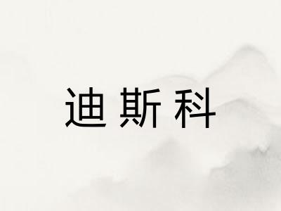 迪斯科