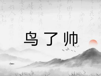 鸟了帅