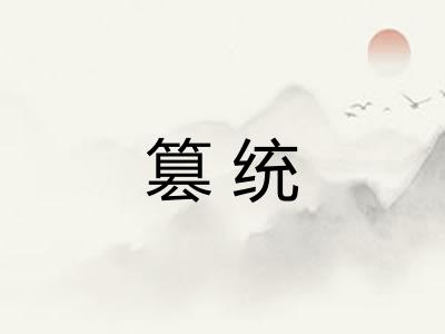 篡统