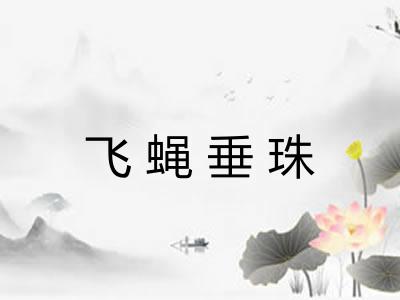 飞蝇垂珠