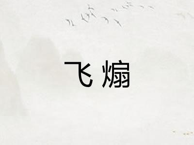 飞煽