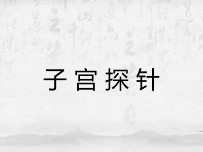 子宫探针