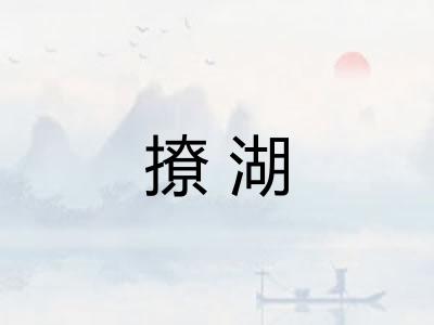 撩湖