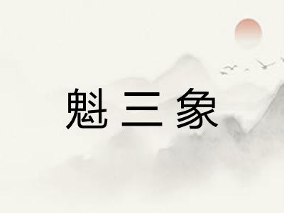 魁三象