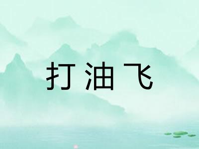 打油飞