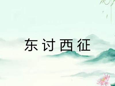 东讨西征