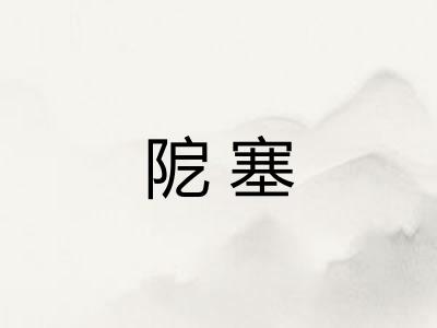 阸塞
