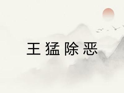 王猛除恶
