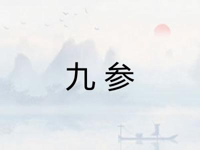 九参