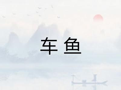 车鱼