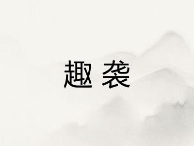 趣袭