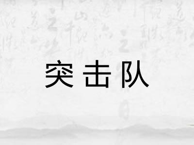突击队