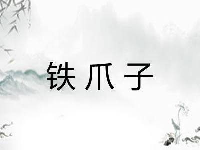 铁爪子