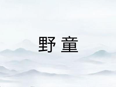 野童