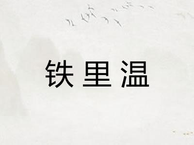 铁里温