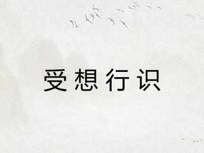 受想行识