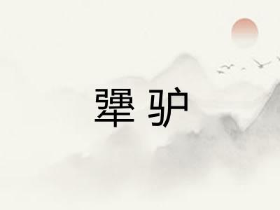 犟驴