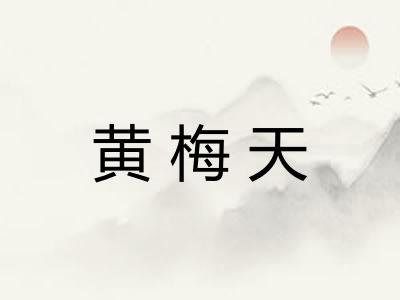 黄梅天