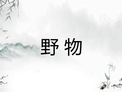 野物