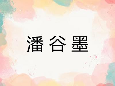 潘谷墨