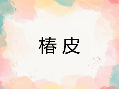 椿皮