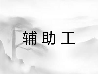 辅助工