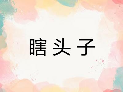 瞎头子