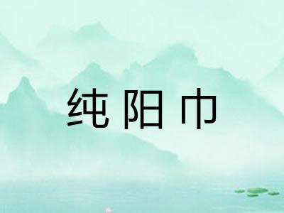 纯阳巾