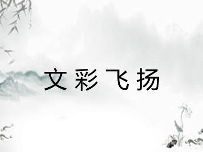 文彩飞扬