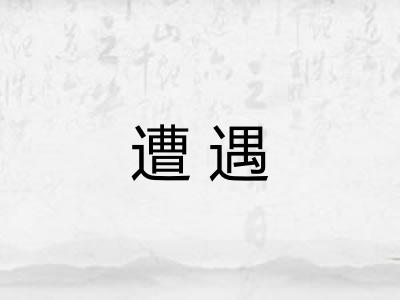 遭遇
