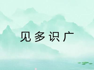 见多识广