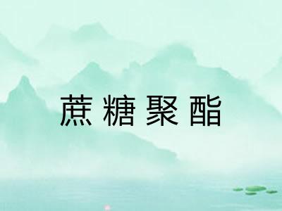 蔗糖聚酯