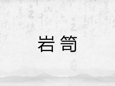 岩笥