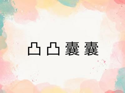 凸凸囊囊