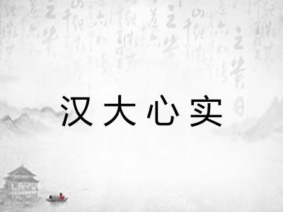 汉大心实