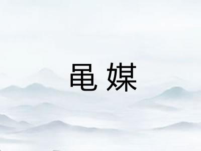 黾媒