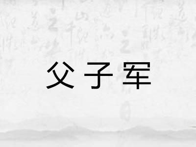 父子军